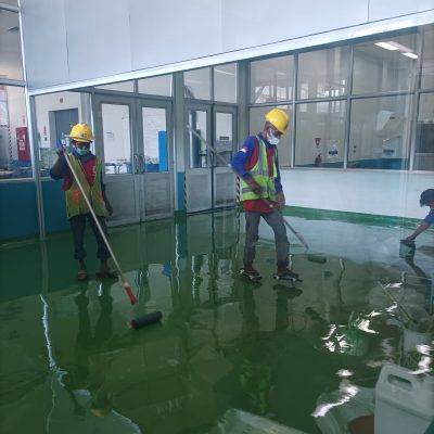 EPOXY SELF LEVELLING - GRASS GREEN